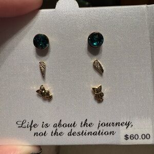 Elegant Gold plated Earrings NWT